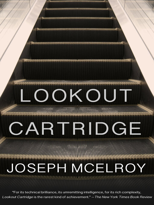 Title details for Lookout Cartridge by Joseph McElroy - Available